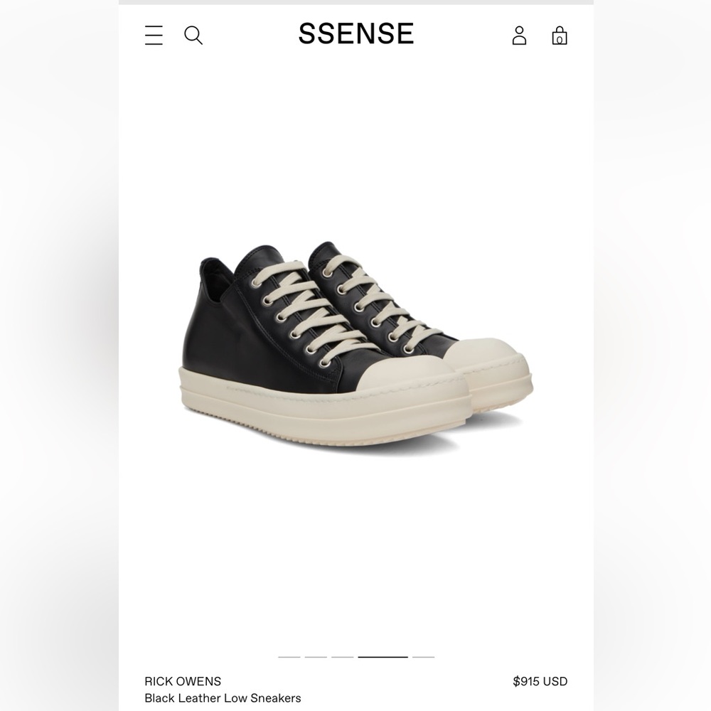 Rick Owens for men.